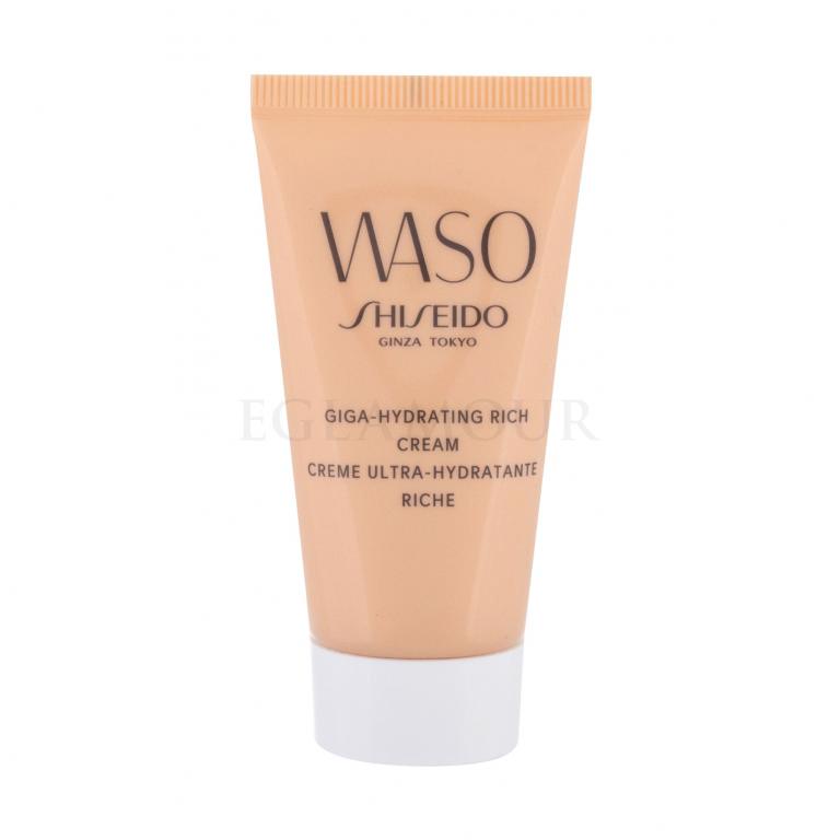 Shiseido Waso Giga-Hydrating Rich Krem do twarzy na dzień dla kobiet 30 ml