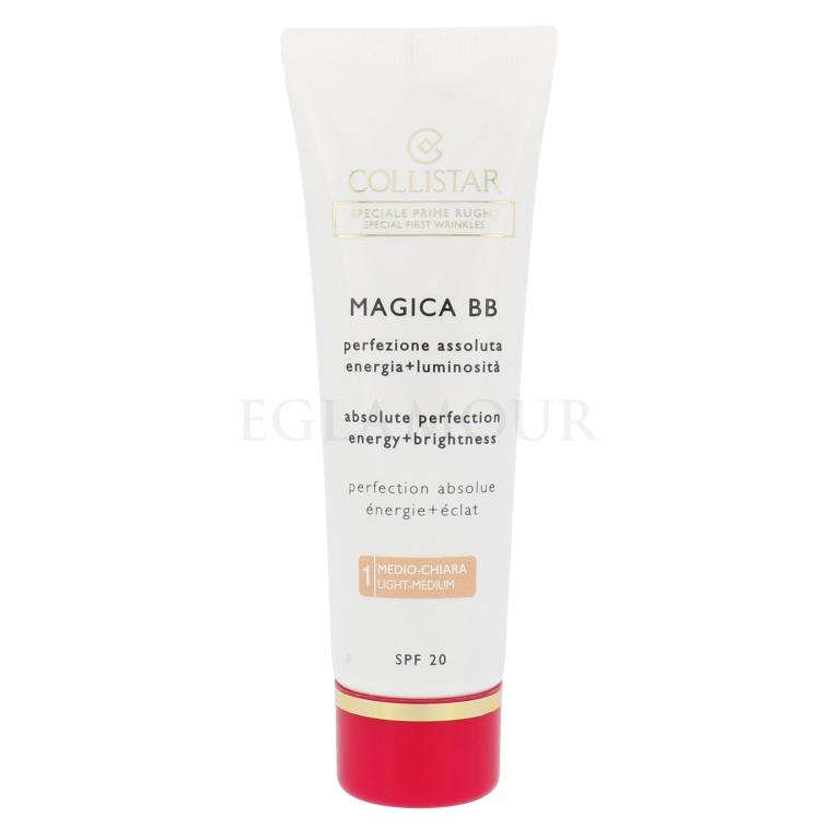 Collistar Special First Wrinkles Magica BB Absolute Perfection Cream SPF20 Krem BB dla kobiet 50 ml Odcień 1 Light Medium