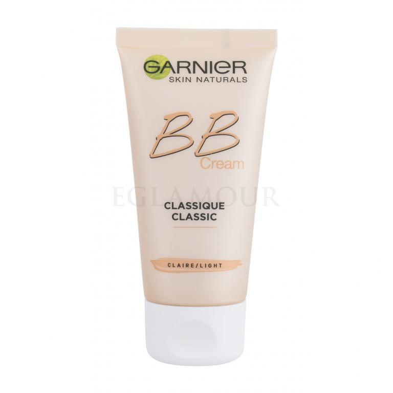 Garnier Skin Naturals Classic Krem BB dla kobiet 50 ml Odcień Light