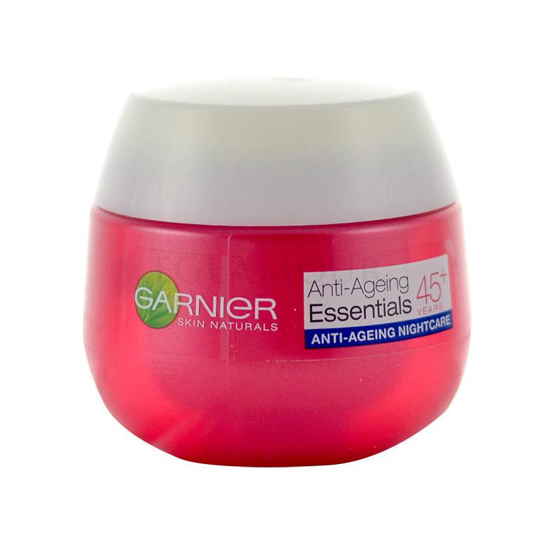 Garnier Essentials Anti-Ageing 45+ Krem na noc dla kobiet 50 ml