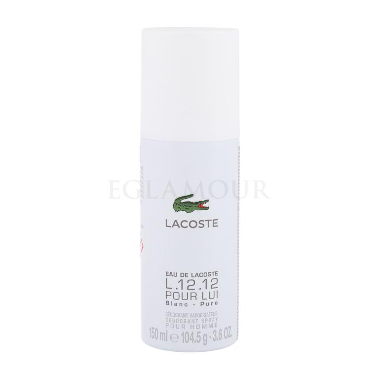 Lacoste L.12.12 Blanc Dezodorant dla mężczyzn 150 ml