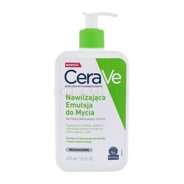 CeraVe Facial Cleansers Hydrating Emulsja do mycia dla kobiet 473 ml