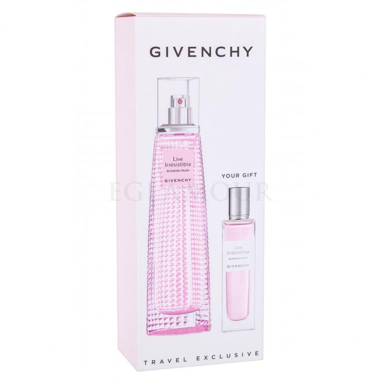 Givenchy Live Irrésistible Blossom Crush Zestaw Edt 75 ml + Edt 15 ml
