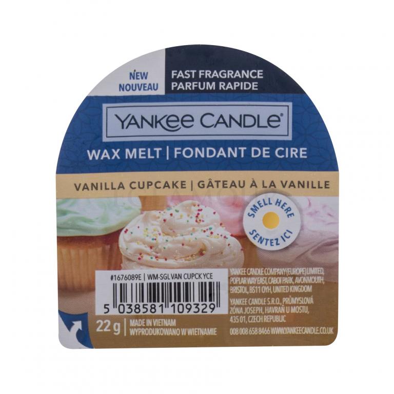 Yankee Candle Vanilla Cupcake Zapachowy wosk 22 g
