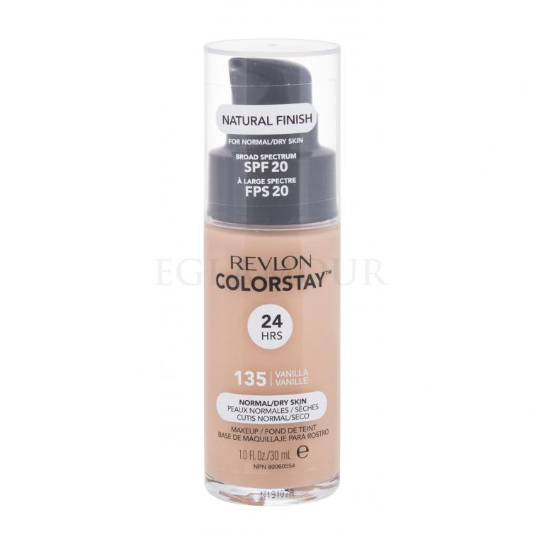 Revlon Colorstay Normal Dry Skin SPF20 Podkład dla kobiet 30 ml Odcień 135 Vanilla
