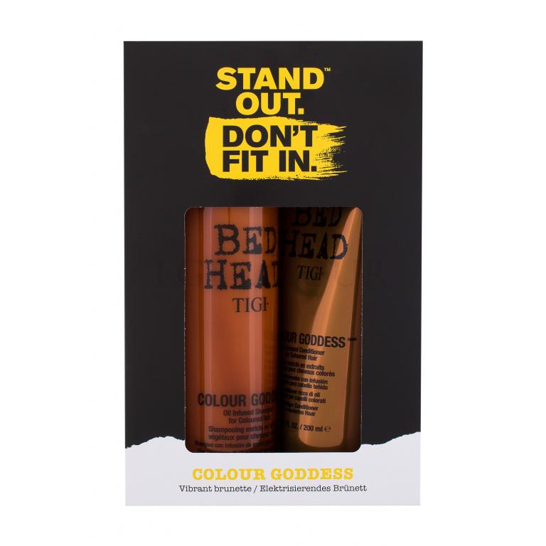 Tigi Bed Head Colour Goddess Stand out. Don&#039;t fit in. Zestaw Szampon Bed Head Colour Goddess 400 ml + Odżywka Bed Head Colour Goddess 200 ml