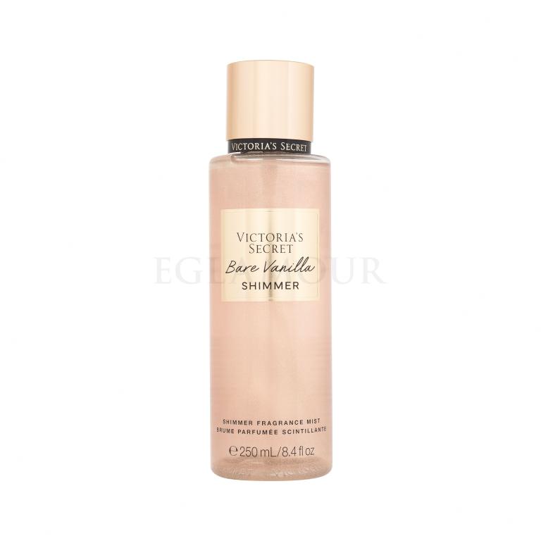 Victoria´s Secret Bare Vanilla Shimmer Spray do ciała dla kobiet 250 ml