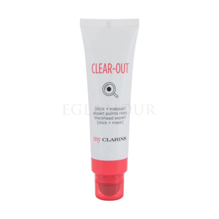 Clarins Clear-Out Blackhead Expert Stick + Mask Maseczka do twarzy dla kobiet 50 ml tester