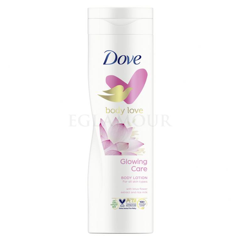Dove Body Love Glowing Care Mleczko do ciała dla kobiet 250 ml