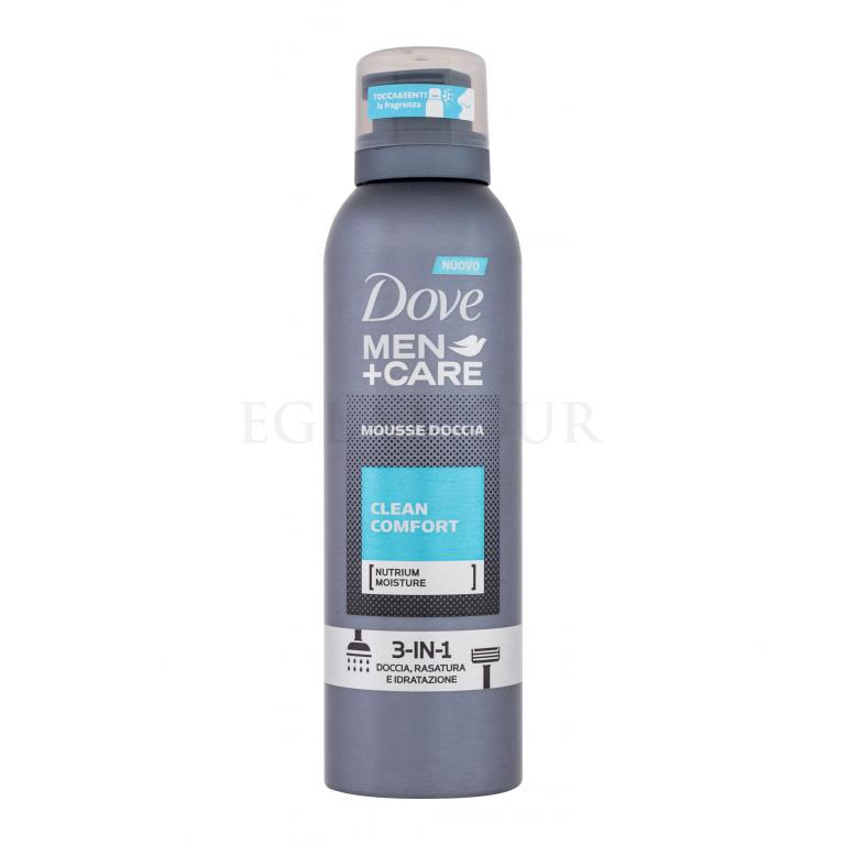 Dove Men + Care Clean Comfort Pianka pod prysznic dla mężczyzn 200 ml