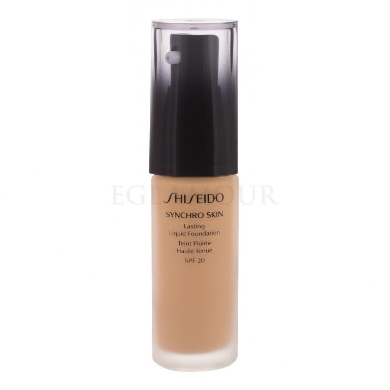 Shiseido Synchro Skin Lasting Liquid Foundation SPF20 Podkład dla kobiet 30 ml Odcień Golden 4
