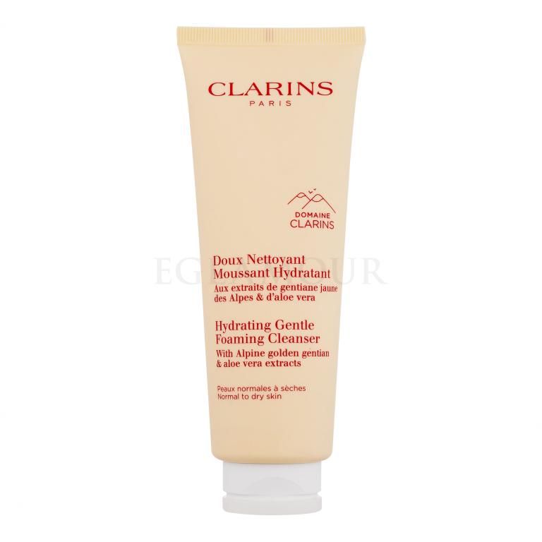 Clarins Hydrating Gentle Foaming Cleanser Krem oczyszczający dla kobiet 125 ml