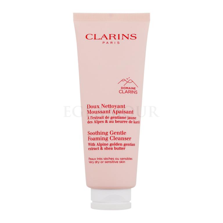 Clarins Soothing Gentle Foaming Cleanser Krem oczyszczający dla kobiet 125 ml