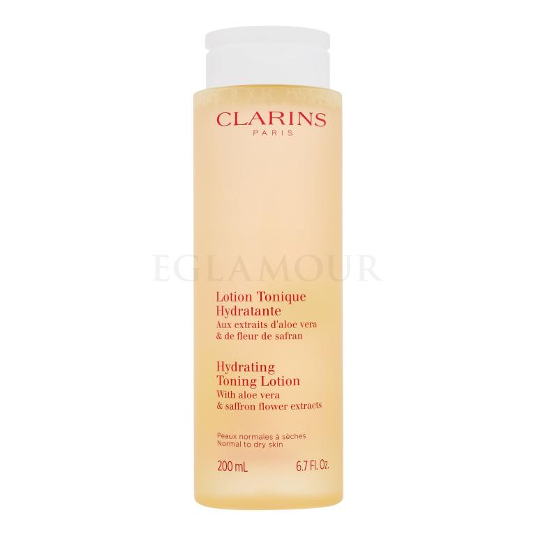 Clarins Hydrating Toning Lotion Wody i spreje do twarzy dla kobiet 200 ml