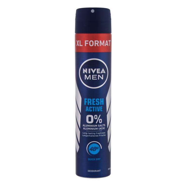 Nivea Men Fresh Active 48h Dezodorant dla mężczyzn 200 ml