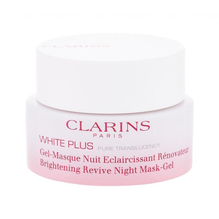 Clarins White Plus Brightening Revive Night Mask-Gel Maseczka do twarzy dla kobiet 50 ml tester