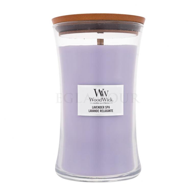 WoodWick Lavender Spa Świeczka zapachowa 610 g