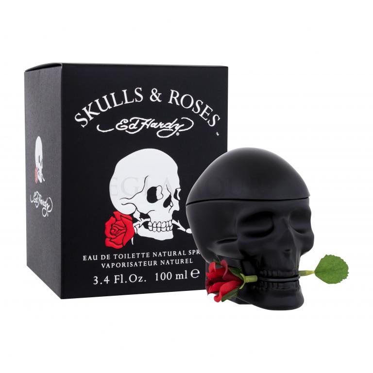 Christian Audigier Ed Hardy Skulls &amp; Roses Woda toaletowa dla mężczyzn 100 ml