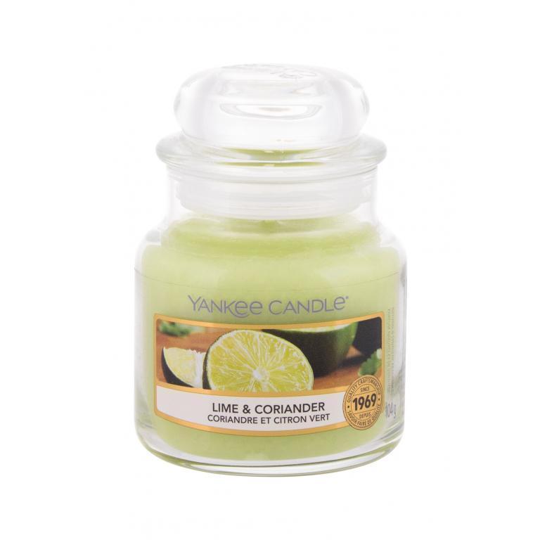 Yankee Candle Lime &amp; Coriander Świeczka zapachowa 104 g
