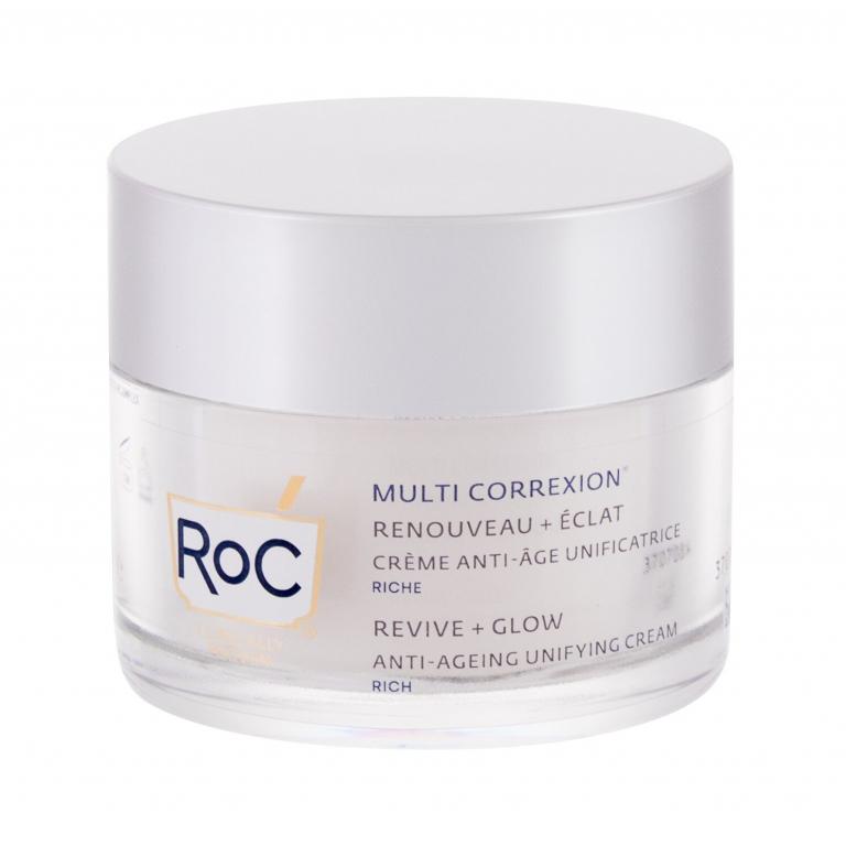 RoC Multi Correxion Revive + Glow Anti-Ageing Unifying Cream Krem do twarzy na dzień dla kobiet 50 ml