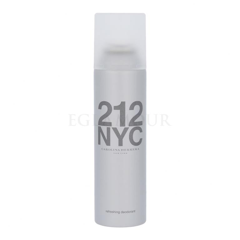 Carolina Herrera 212 NYC Dezodorant dla kobiet 150 ml uszkodzony flakon