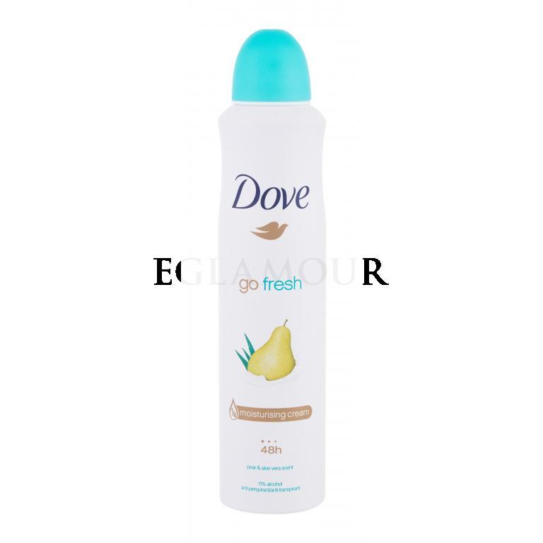 Dove Go Fresh Pear &amp; Aloe Vera 48h Antyperspirant dla kobiet 250 ml