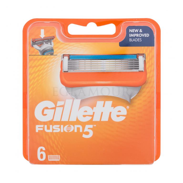 Gillette Fusion5 Wkład do maszynki dla mężczyzn 6 szt