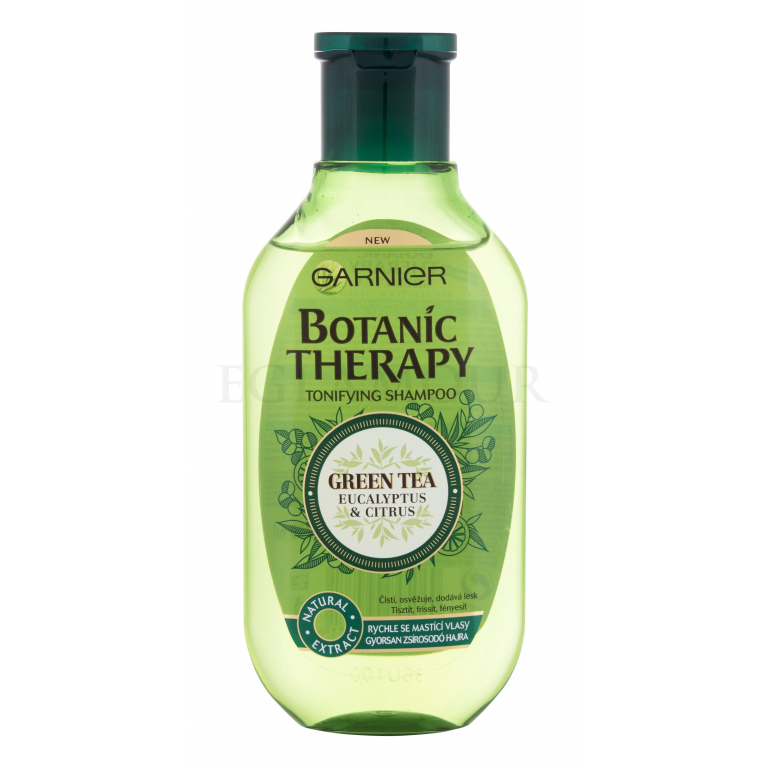Garnier Botanic Therapy Green Tea Eucalyptus &amp; Citrus Szampon do włosów dla kobiet 250 ml
