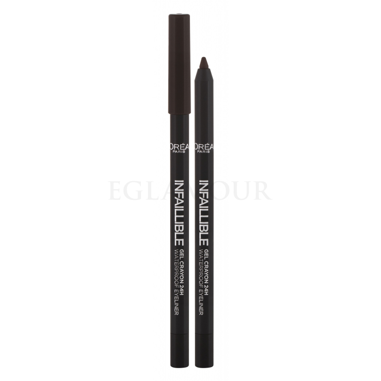 L&#039;Oréal Paris Infaillible Gel Crayon Waterproof Eyeliner Kredka do oczu dla kobiet 1,2 g Odcień 003 Browny Crush