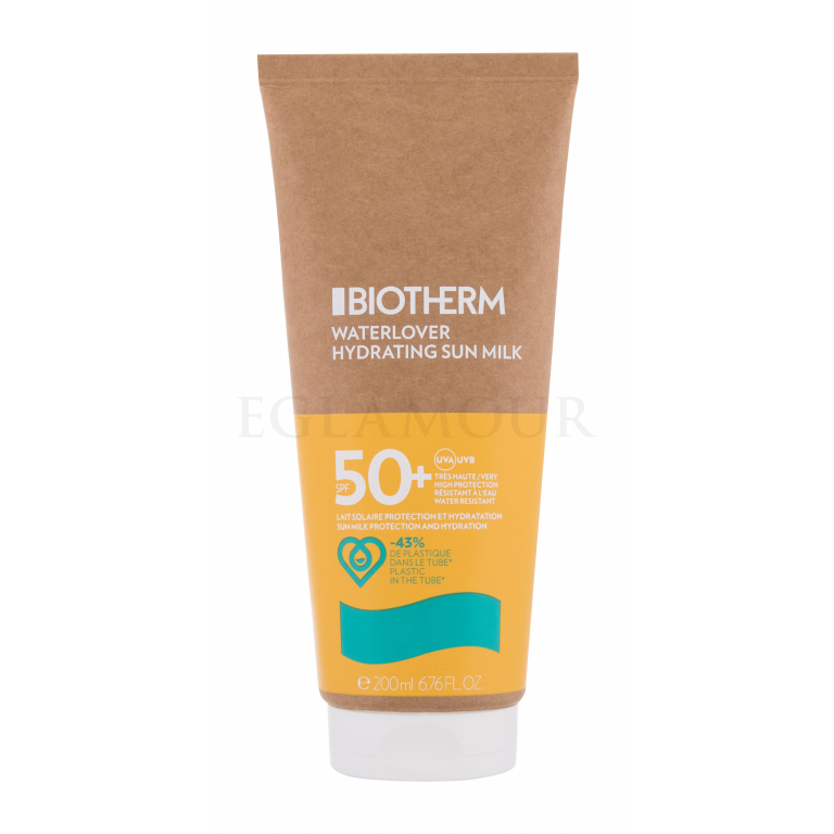 Biotherm Waterlover Hydrating Sun Milk SPF50+ Preparat do opalania ciała 200 ml