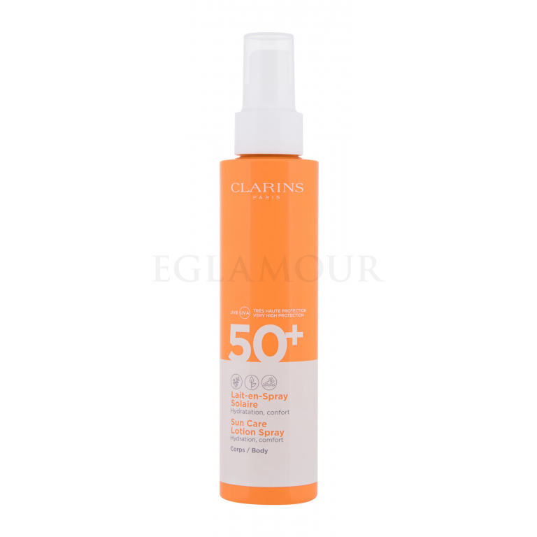 Clarins Sun Care Lotion Spray SPF50+ Preparat do opalania ciała 150 ml