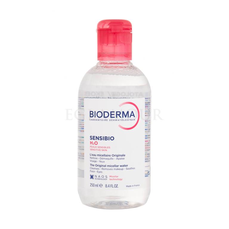 BIODERMA Sensibio H₂O Płyn micelarny dla kobiet 250 ml