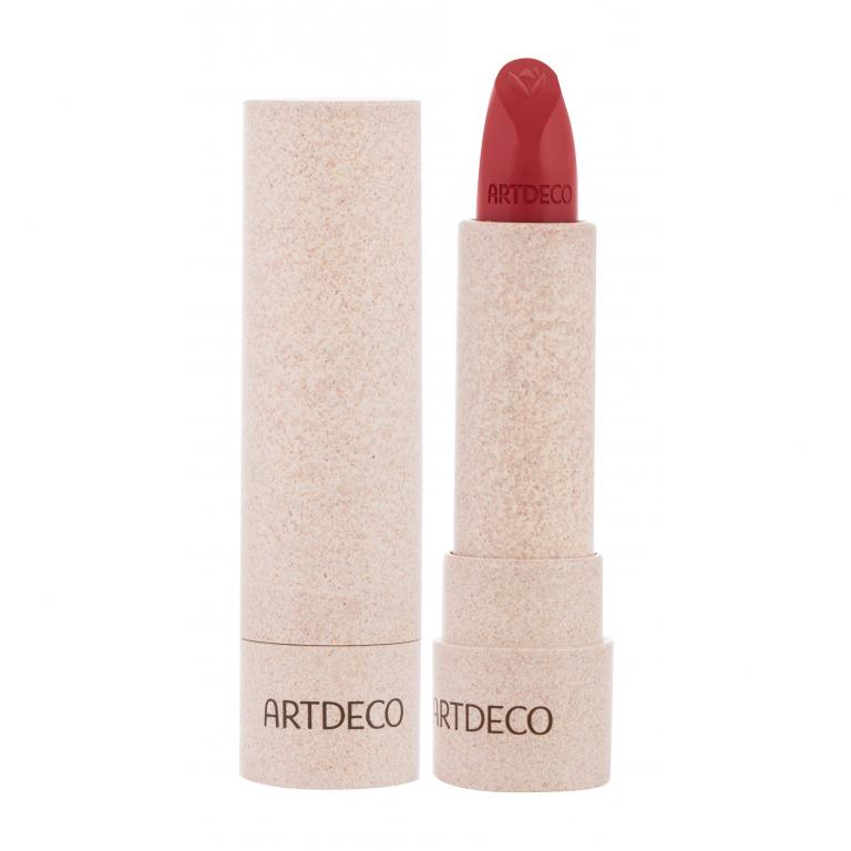 Artdeco Green Couture Natural Cream Lipstick Pomadka dla kobiet 4 g Odcień 607 Red Tulip
