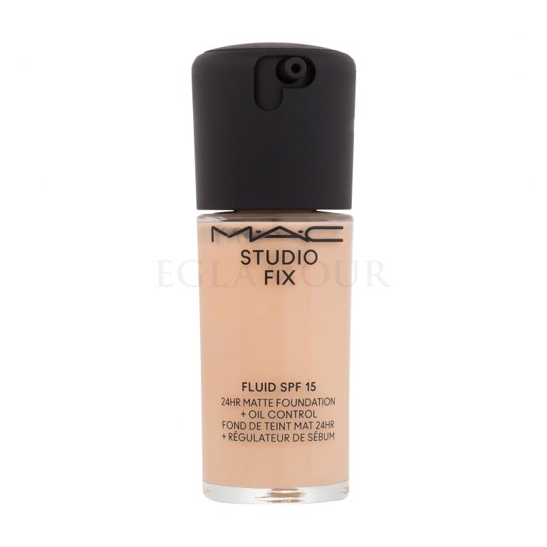 MAC Studio Fix Fluid SPF15 Podkład dla kobiet 30 ml Odcień NC15