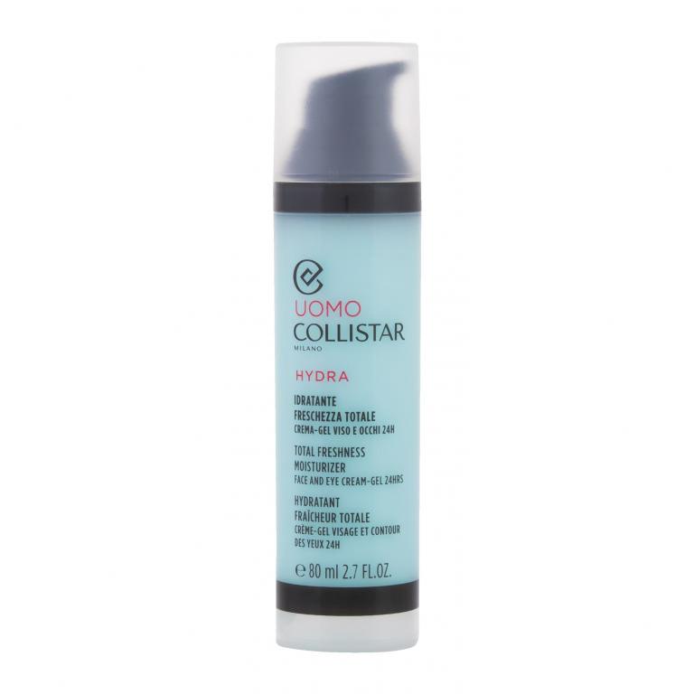 Collistar Uomo Total Freshness Moisturizer Face and Eye Cream-Gel Krem do twarzy na dzień dla mężczyzn 80 ml