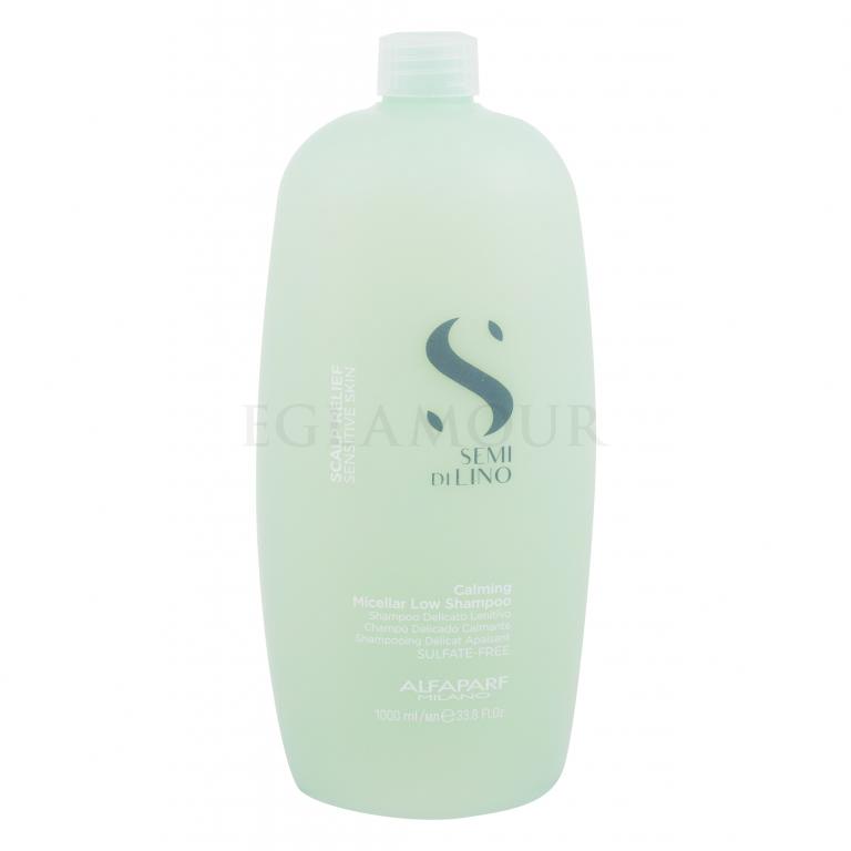 ALFAPARF MILANO Semi Di Lino Scalp Relief Calming Szampon do włosów dla kobiet 1000 ml
