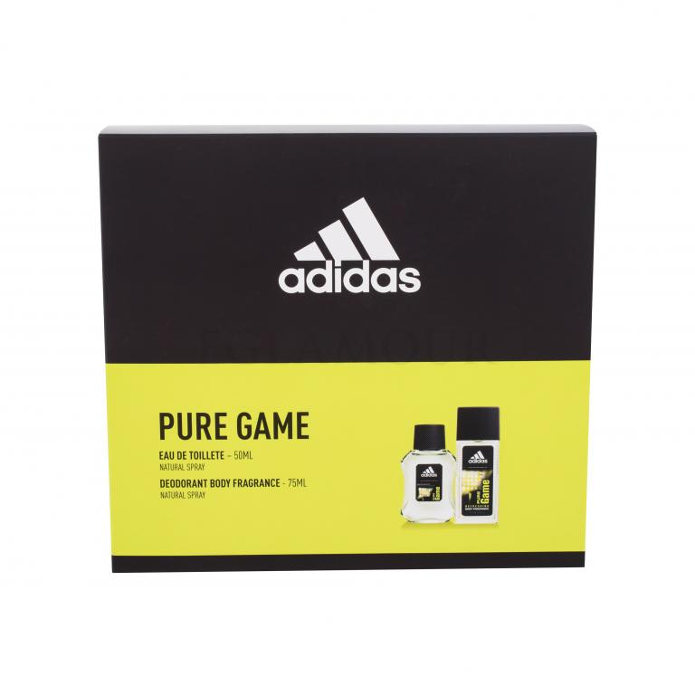 Adidas Pure Game Zestaw EDT 50 ml + dezodorant 75 ml