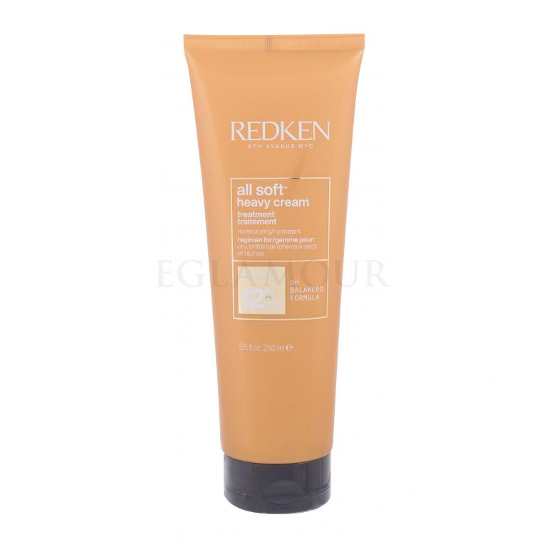 Redken All Soft Heavy Cream Treatment Maska do włosów dla kobiet 250 ml