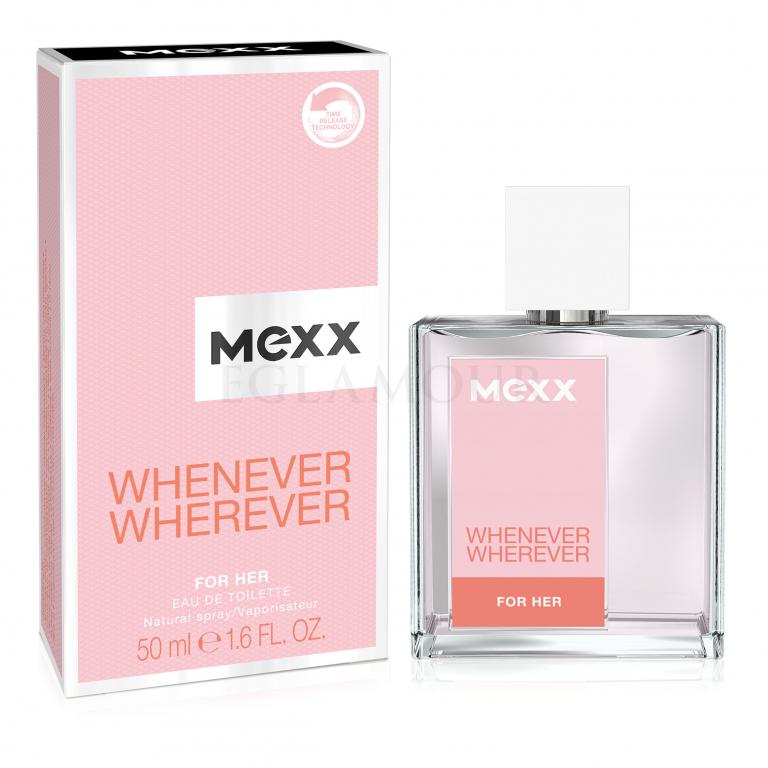 Mexx Whenever Wherever Woda toaletowa dla kobiet 50 ml
