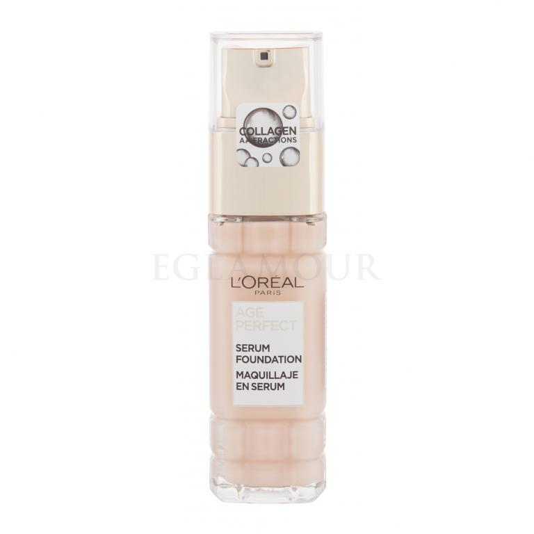 L&#039;Oréal Paris Age Perfect Serum Foundation Podkład dla kobiet 30 ml Odcień 50 Porcelain Rose