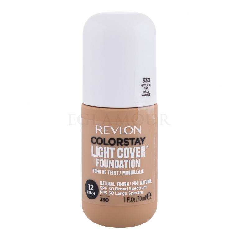 Revlon Colorstay Light Cover SPF30 Podkład dla kobiet 30 ml Odcień 330 Natural Tan