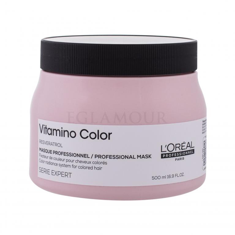 L&#039;Oréal Professionnel Vitamino Color Resveratrol Maska do włosów dla kobiet 500 ml