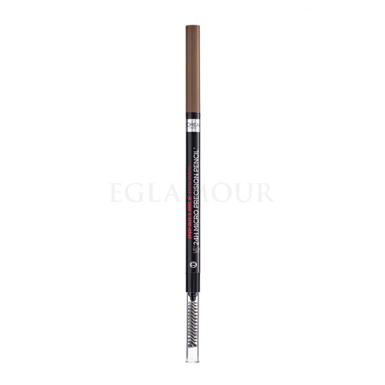 L&#039;Oréal Paris Infaillible Brows 24H Micro Precision Pencil Kredka do brwi dla kobiet 1,2 g Odcień 3.0 Brunette