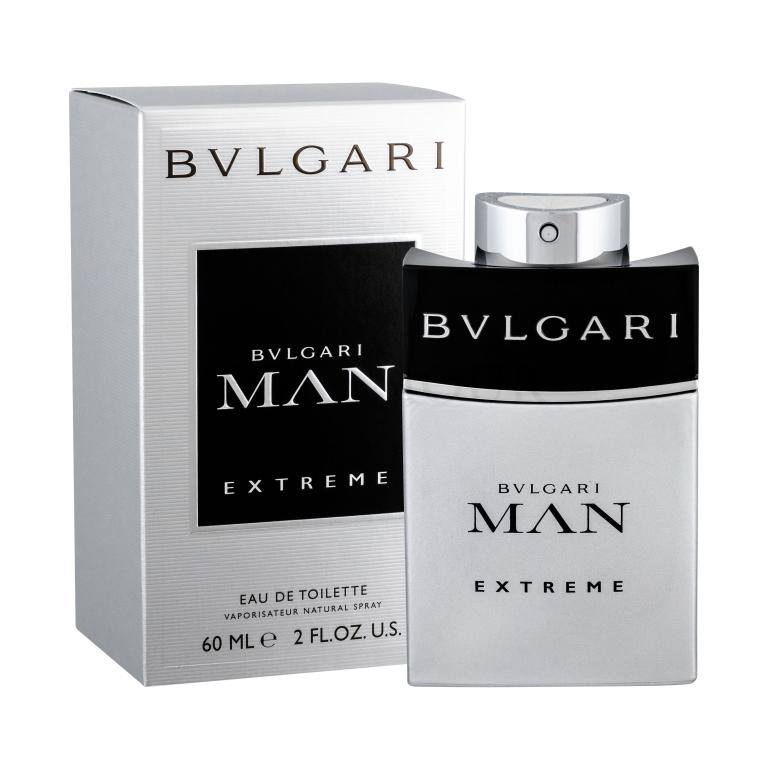 Bvlgari Bvlgari Man Extreme Woda toaletowa dla mężczyzn 60 ml Uszkodzone pudełko