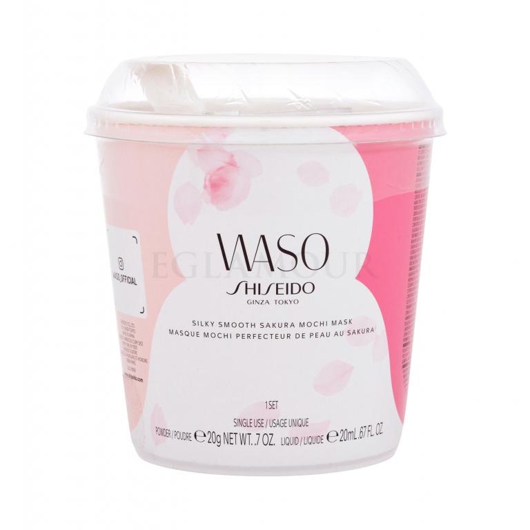 Shiseido Waso Silky Smooth Sakura Mochi Mask Serum do twarzy dla kobiet 20 g
