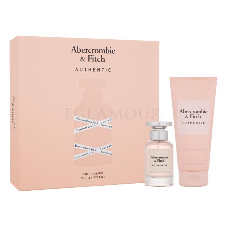 Abercrombie &amp; Fitch Authentic Zestaw EDP 50 ml + mleczko do ciała 200 ml