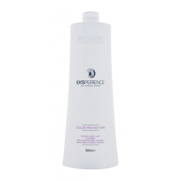Revlon Professional Eksperience Color Protection Blonde &amp; Grey Hair Cleanser Szampon do włosów dla kobiet 1000 ml