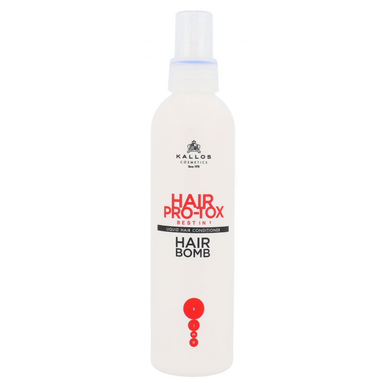 Kallos Cosmetics Hair Pro-Tox Hair Bomb Odżywka dla kobiet 200 ml uszkodzony flakon