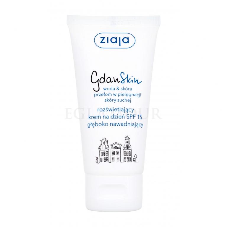 Ziaja GdanSkin Day Cream SPF15 Krem do twarzy na dzień dla kobiet 50 ml