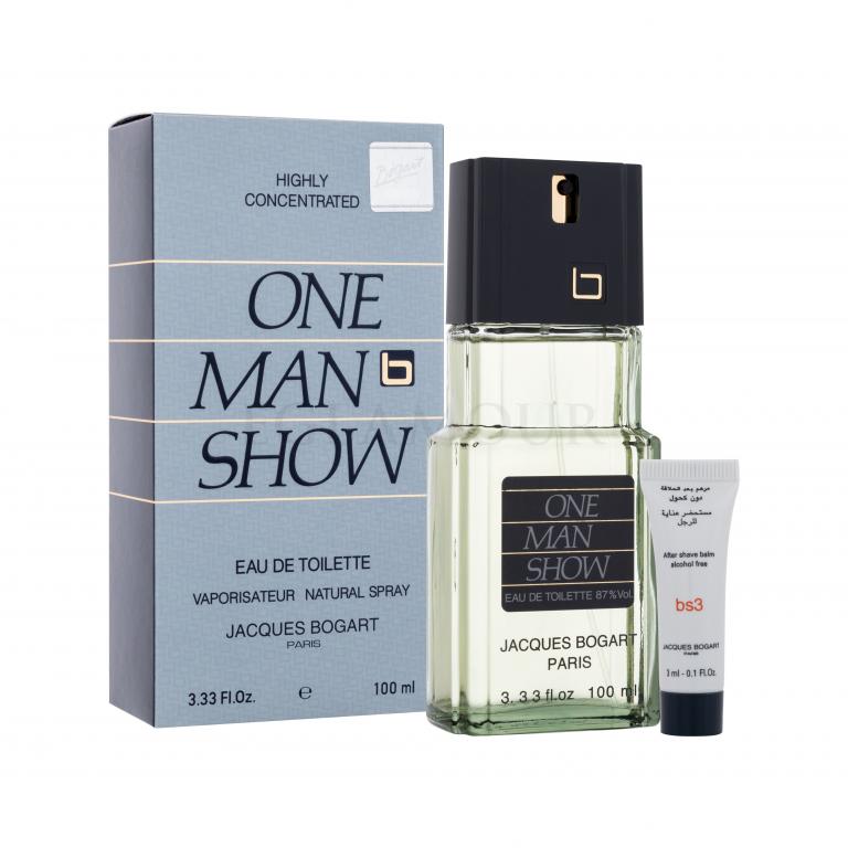 Jacques Bogart One Man Show Zestaw Edt 100ml + 3ml Balsam po goleniu